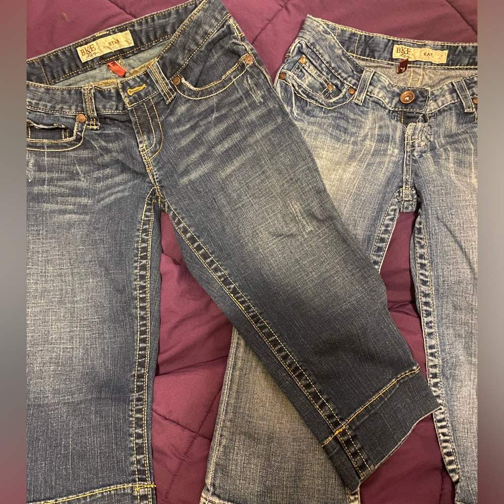 BKE capris 2 pair size 27